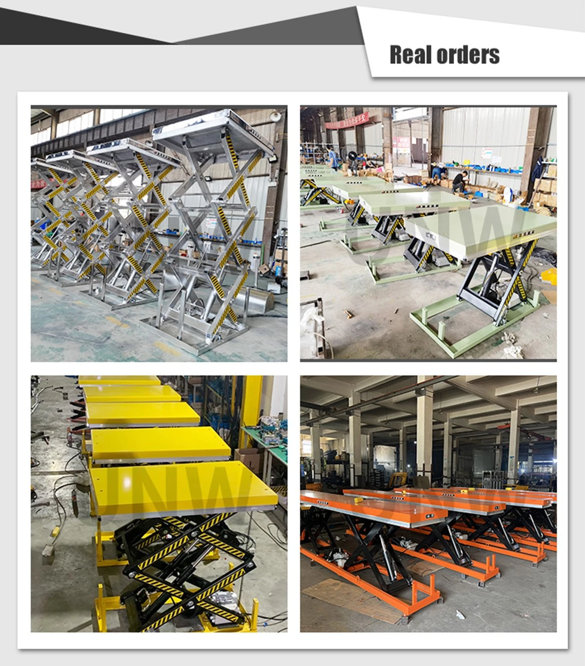 warehouse lift quotation